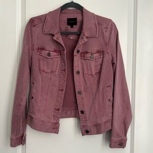 Liverpool, jean jacket in Mauve